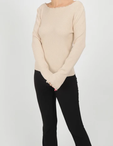 Bluza SHEIN, crem, M