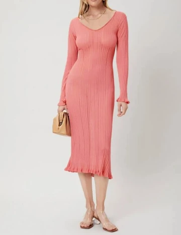 Rochie medie SHEIN, roz, M