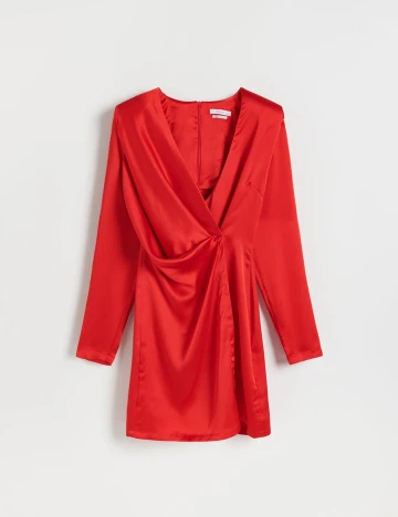 Rochie scurta Reserved, rosu, 42