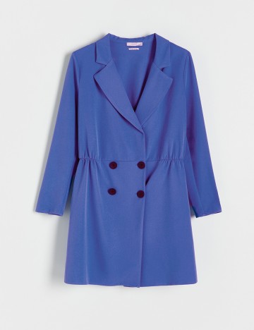 Rochie scurta Reserved, albastru, 38