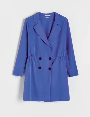 Rochie scurta Reserved, albastru, 38