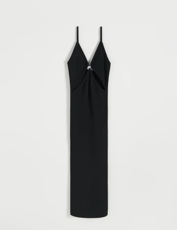 Rochie medie Reserved, negru, M