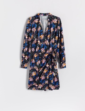 Rochie scurta Reserved, floral, S