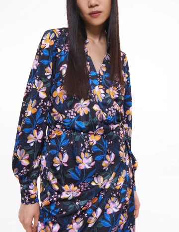 Rochie scurta Reserved, floral, S