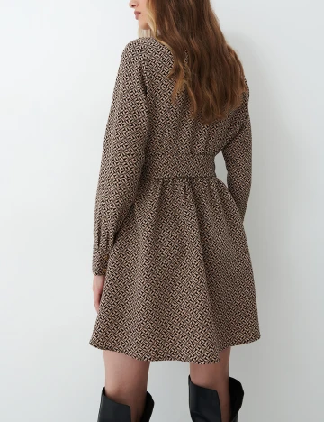 Rochie scurta Mohito, maro, 38 Maro