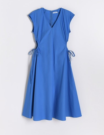 Rochie medie Reserved, albastru, 42