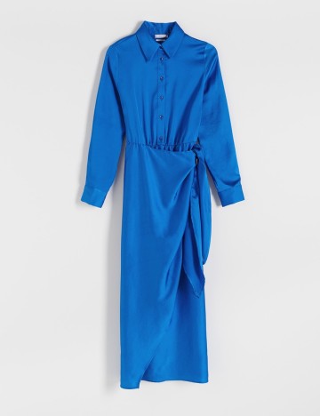 Rochie medie Reserved, albastru, S