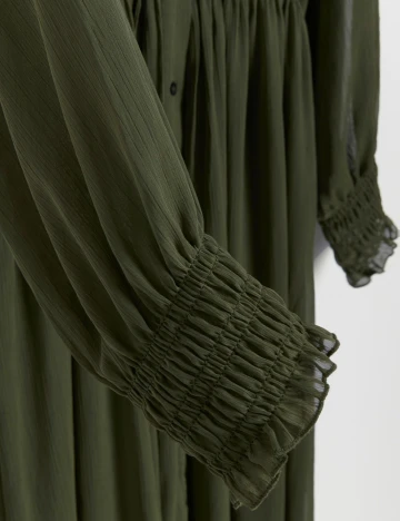 Rochie medie Reserved, verde, XS