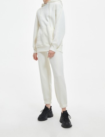 Pantaloni Reserved, ecru, XL