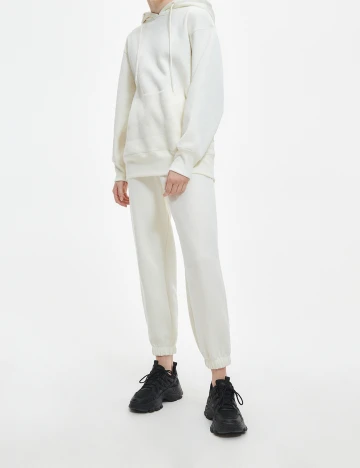 Pantaloni Reserved, ecru, XL