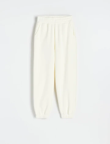 Pantaloni Reserved, ecru, XL