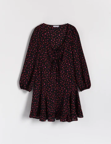 Rochie scurta Reserved, negru, 38