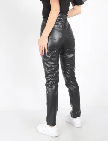 Pantaloni SHEIN, negru, S Negru