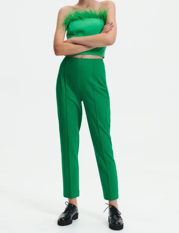 Pantaloni Reserved, verde, XL