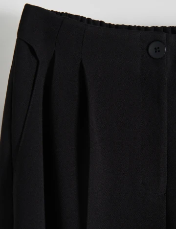 Pantaloni Reserved, negru, M