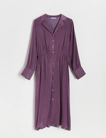 Rochie medie Reserved, mov, 40