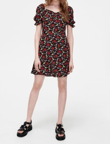 Rochie scurta CROPP, negru, M