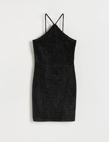 Rochie scurta Reserved, negru, L