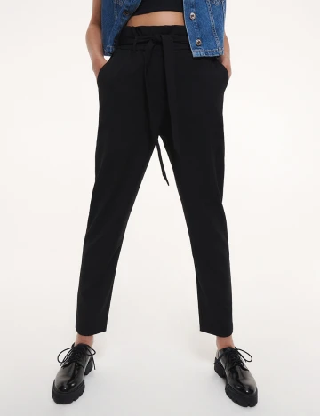 Pantaloni Reserved, negru, 42