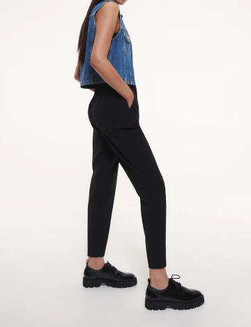 Pantaloni Reserved, negru, 42