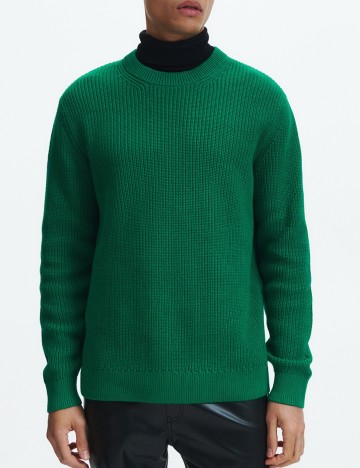 
						Pulover Reserved, verde