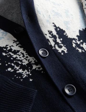 Cardigan Reserved, bleumarin