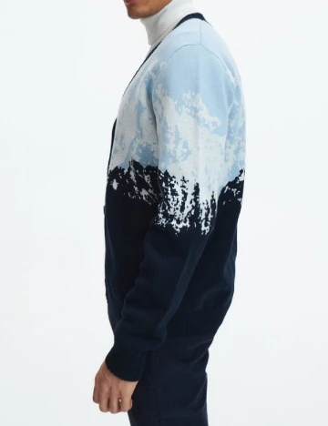 Cardigan Reserved, bleumarin