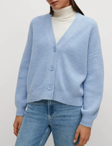 Cardigan Comma, albastru, 38