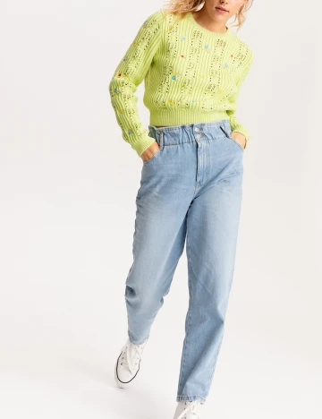 Pulover Pimkie, verde, XS Verde