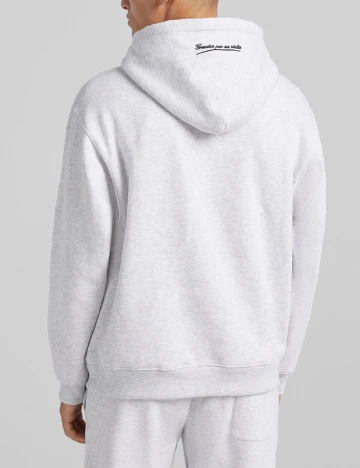 Hanorac Bershka, gri, M
