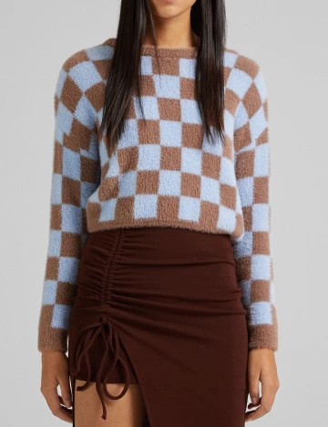 Pulover Bershka, mix culori, XS