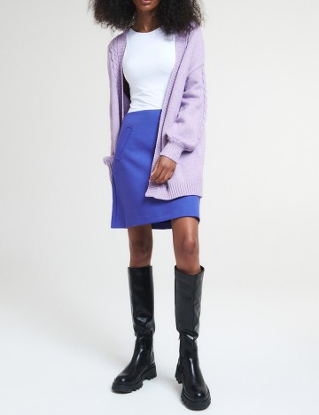 Cardigan Reserved, mov, M