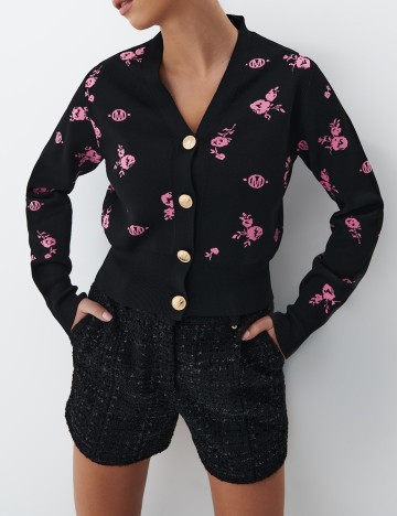 Cardigan Mohito, negru, XL
