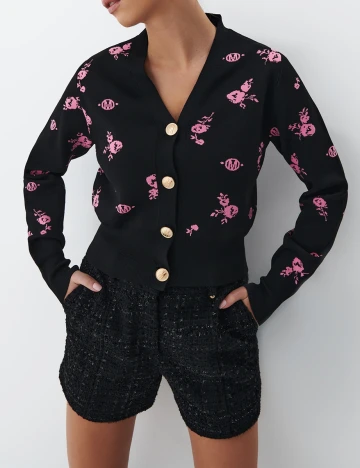 Cardigan Mohito, negru, XL