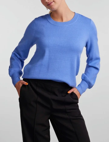 Bluza Pieces, albastru, XS