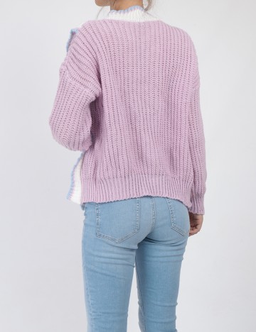 Cardigan SHEIN, mov, S