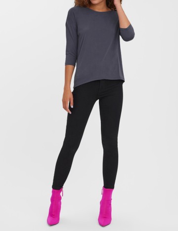 Bluza Vero Moda, gri petrol, XL