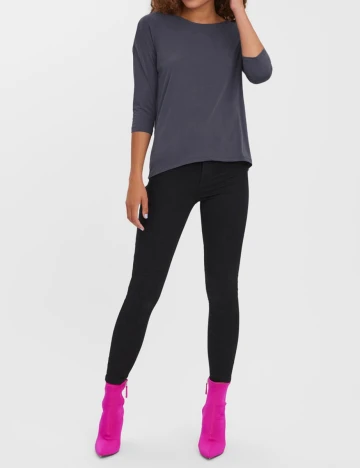 Bluza Vero Moda, gri petrol, XL
