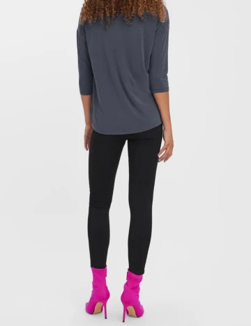 Bluza Vero Moda, gri petrol, XL