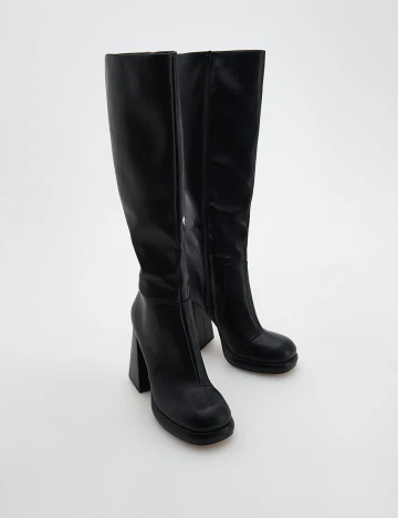 Cizme Reserved, negru, 38 Negru