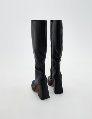 Cizme Reserved, negru, 38