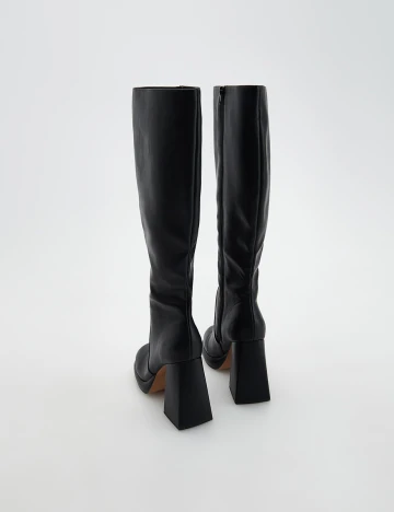 Cizme Reserved, negru, 38 Negru