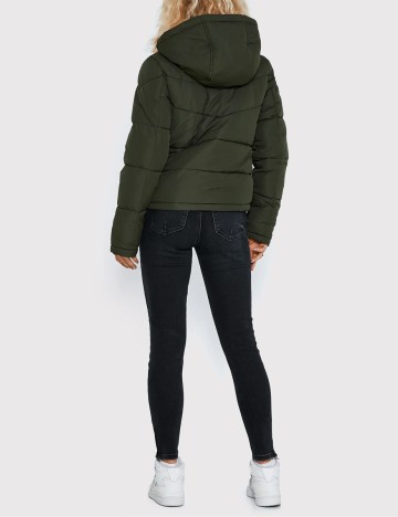 Geaca Noisy May, verde inchis