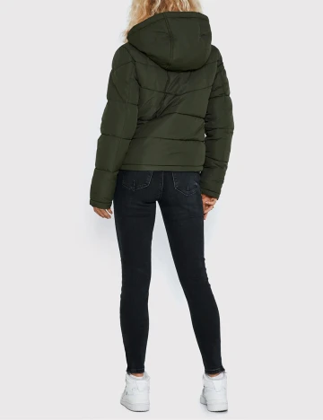 Geaca Noisy May, verde inchis