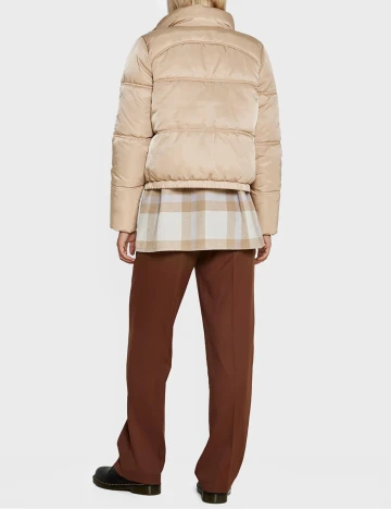 Geaca Noisy May, crem, S