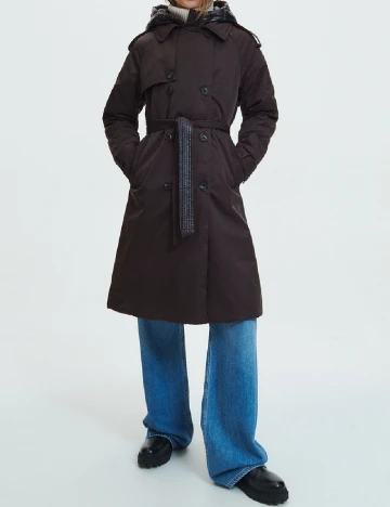 Geaca Reserved, maro inchis