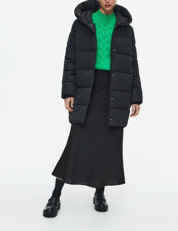 Geaca Reserved, negru, 44 Negru