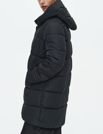 Geaca Reserved, negru, 44 Negru
