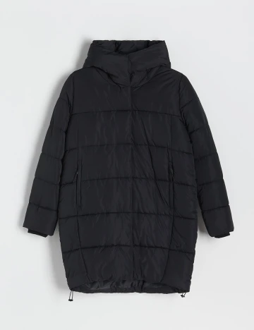 Geaca Reserved, negru, 44 Negru