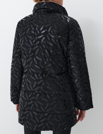 Geaca Reserved, crem/negru